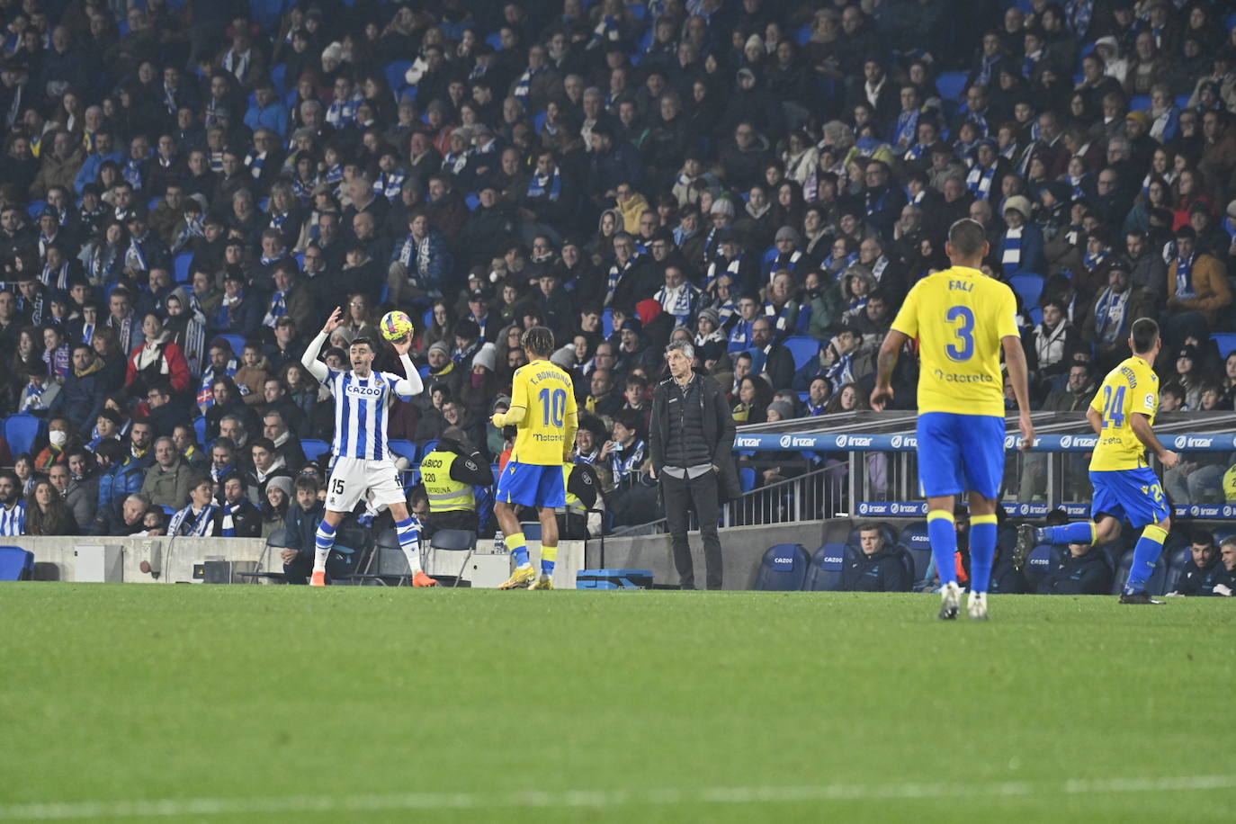 Las mejores imágenes del Real Sociedad - Cádiz