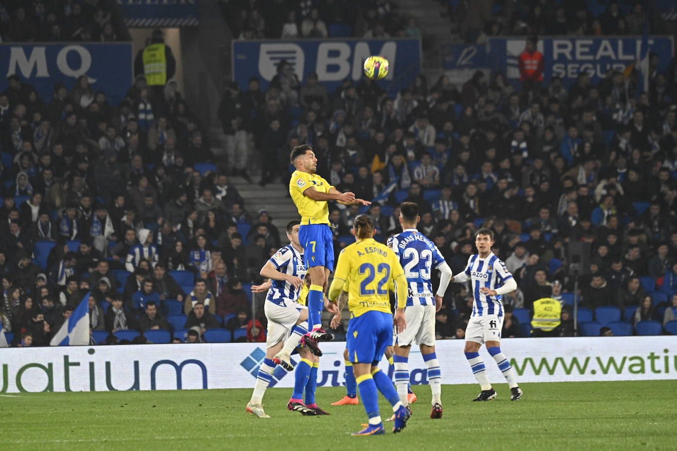 Las mejores imágenes del Real Sociedad - Cádiz