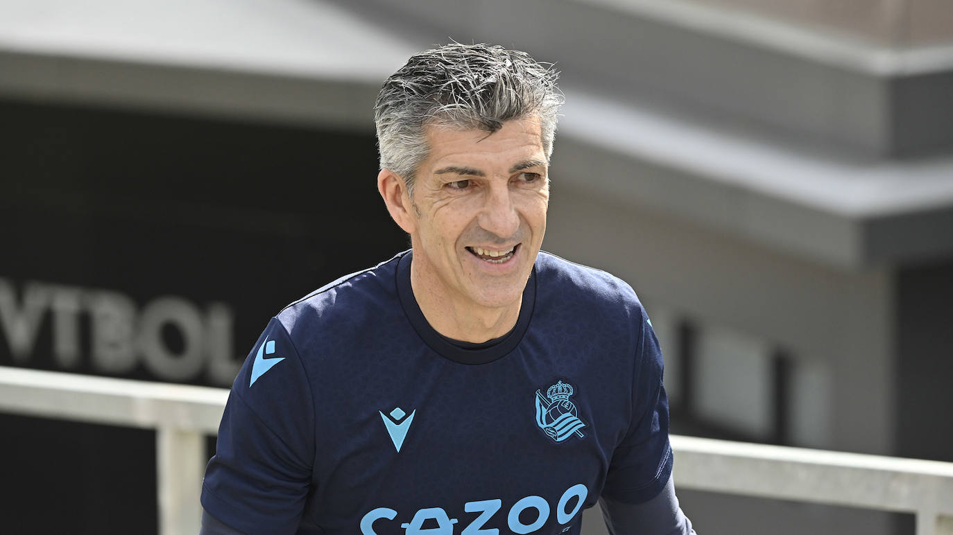 Las mejores imágenes del entrenamiento de la Real Sociedad