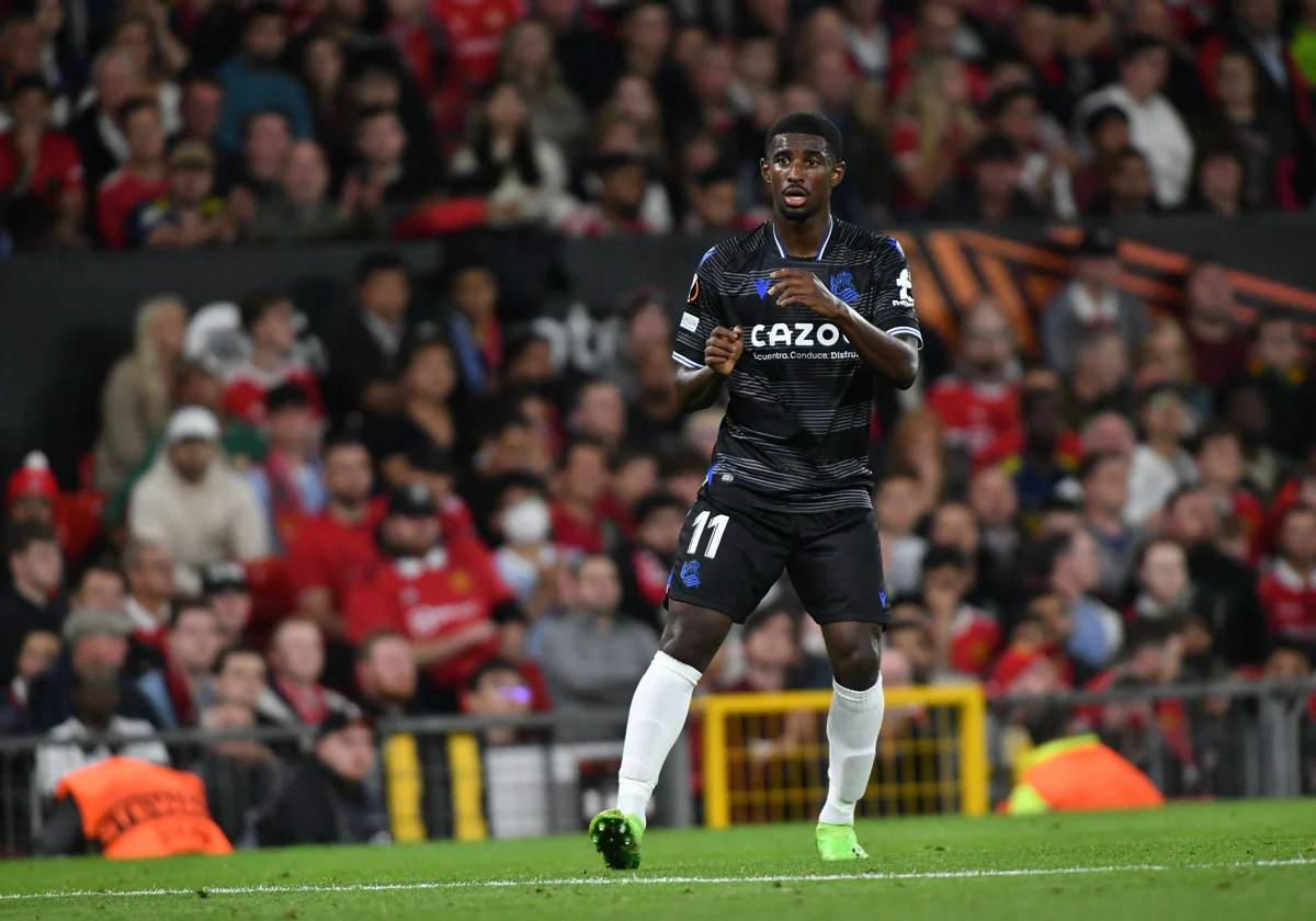 Cho, durante el encuentro de Europa League contra el Mánchester United en Old Trafford.