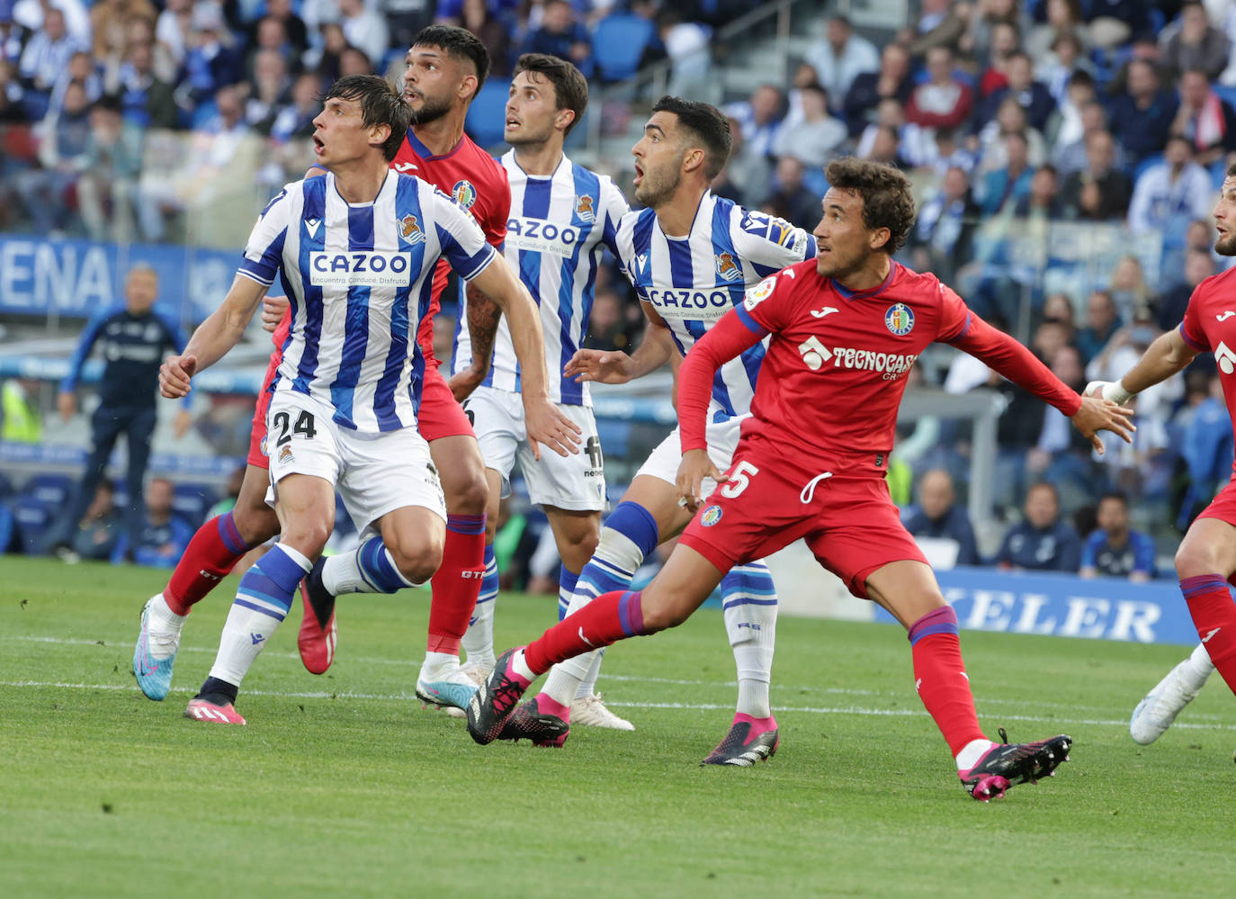 Las mejores imágenes del partido Real Sociedad-Getafe