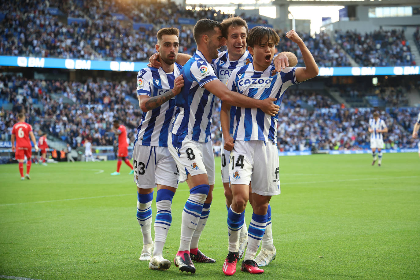 Las mejores imágenes del partido Real Sociedad-Getafe