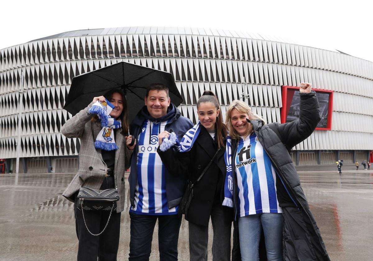 Buen ambiente entre aficionados