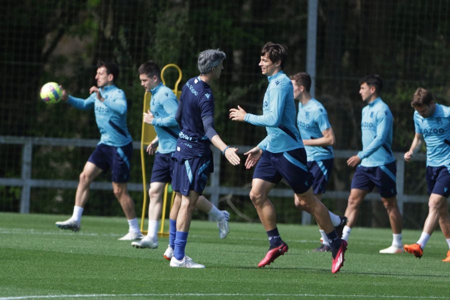 Último ensayo antes de recibir al Rayo
