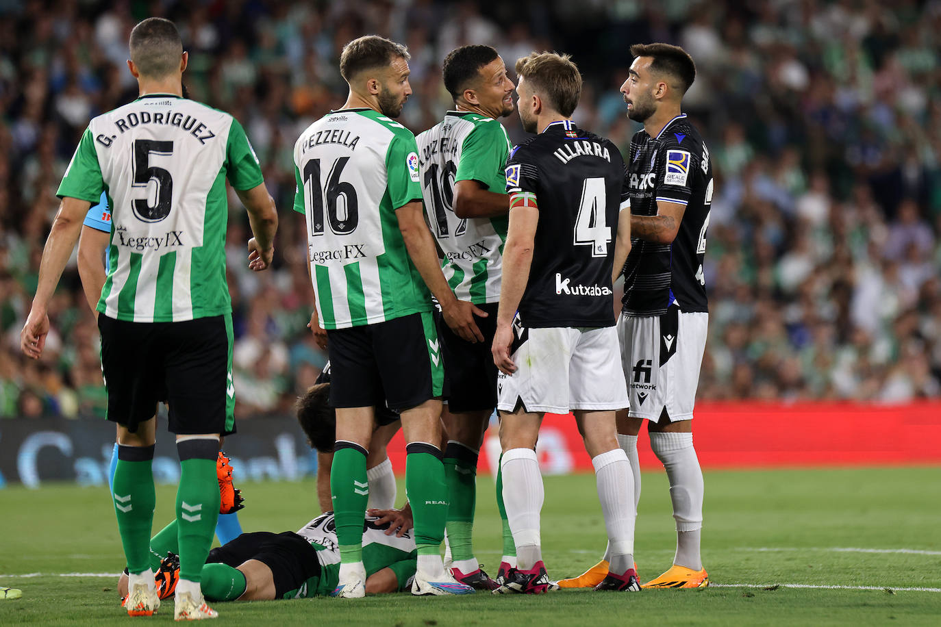 Las mejores imágenes del Betis - Real Sociedad