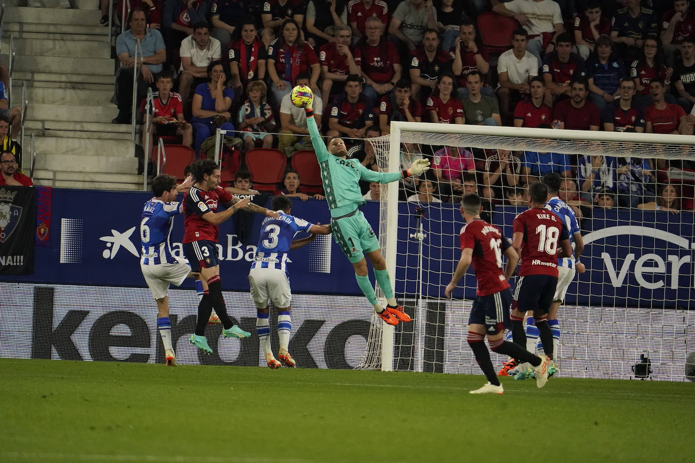 Las mejores imágenes del Osasuna-Real Sociedad