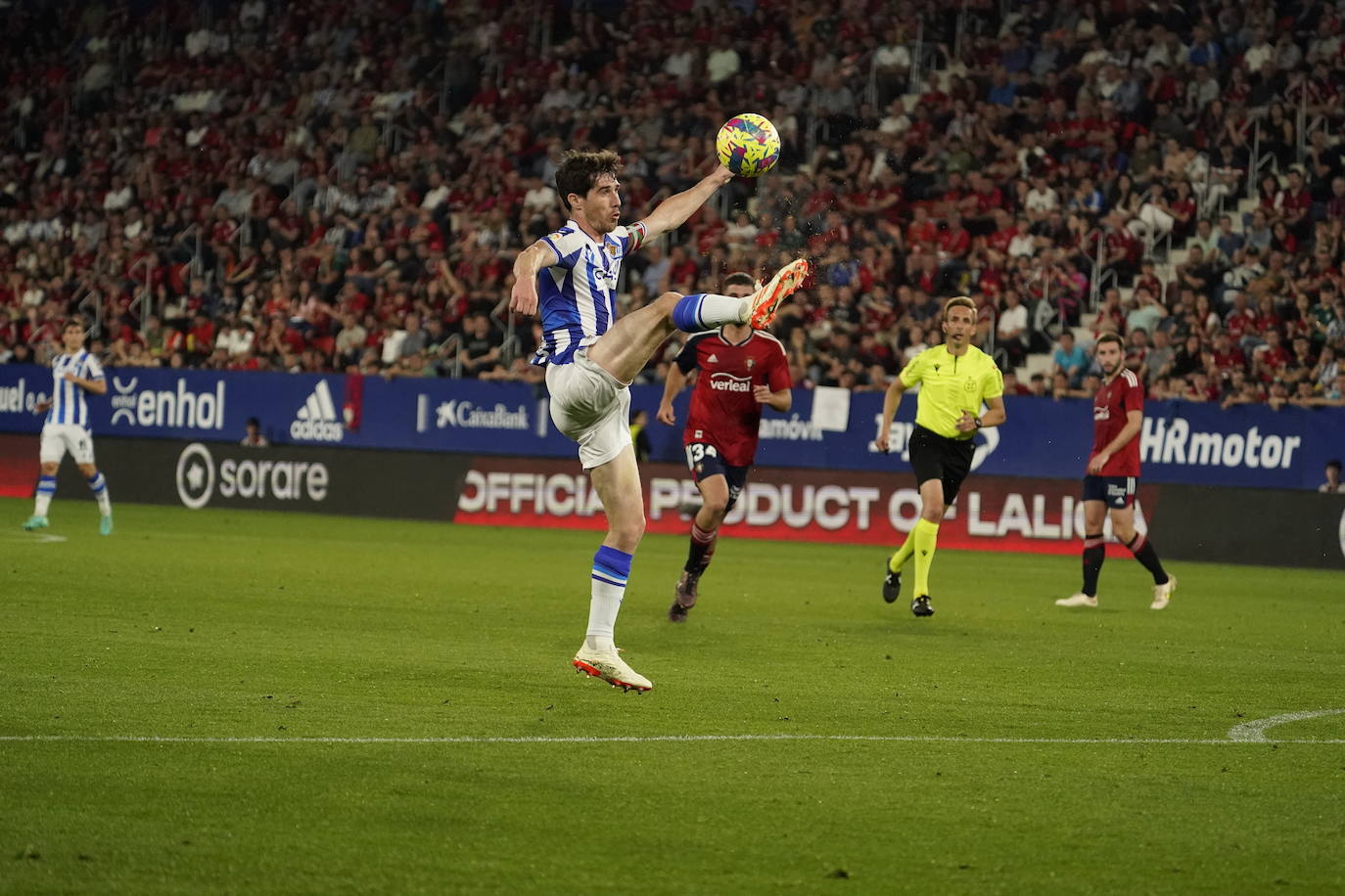 Las mejores imágenes del Osasuna-Real Sociedad