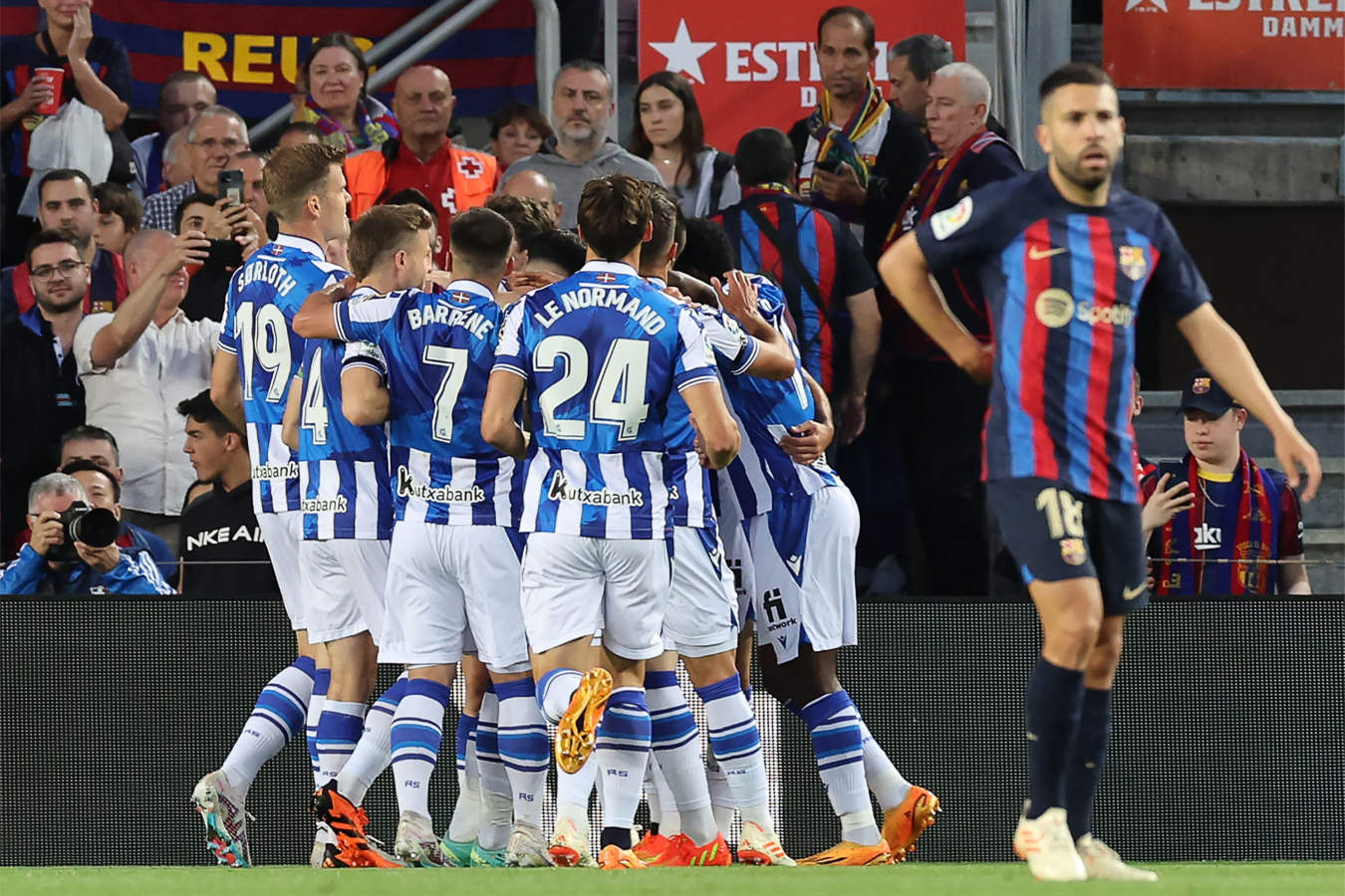 Las mejores imágenes del Barcelona - Real Sociedad