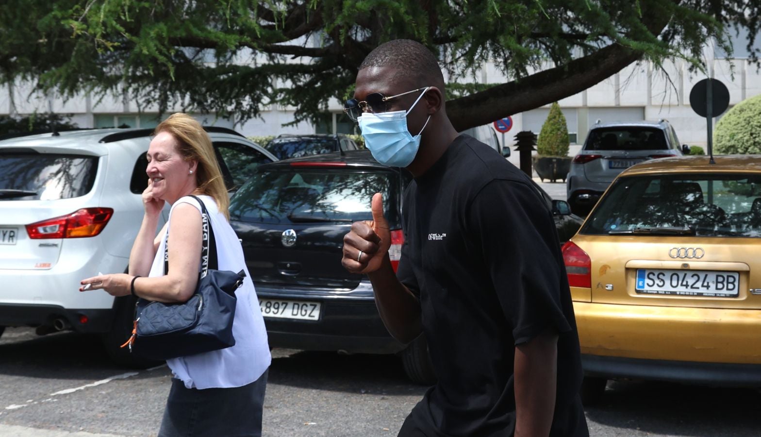 Hamari Traoré, primer fichaje de la Real Sociedad, en Donostia