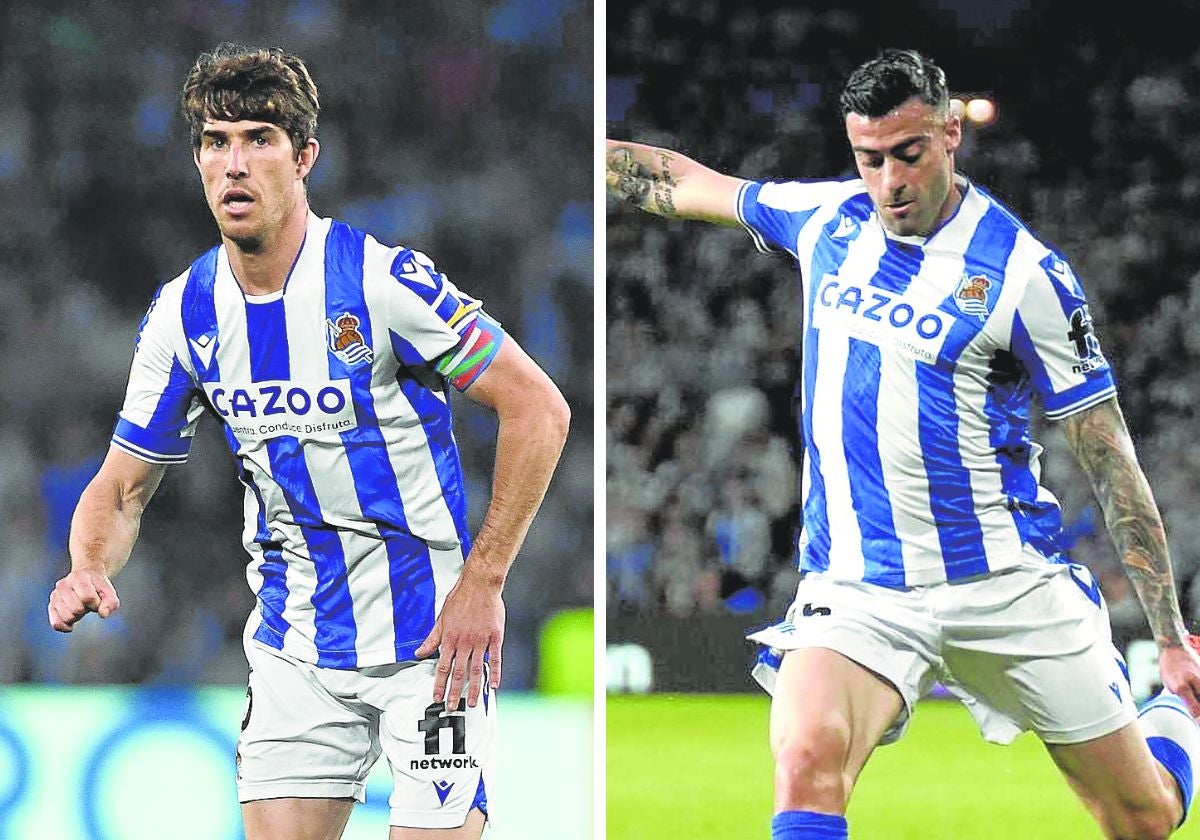 Aritz Elustondo y Diego Rico.