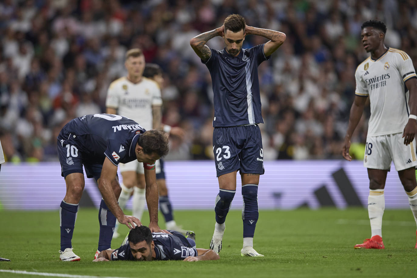 Las mejores imágenes del Real Madrid - Real Sociedad