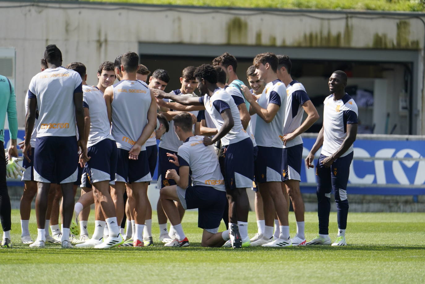 Entrenamiento de la Real Sociedad