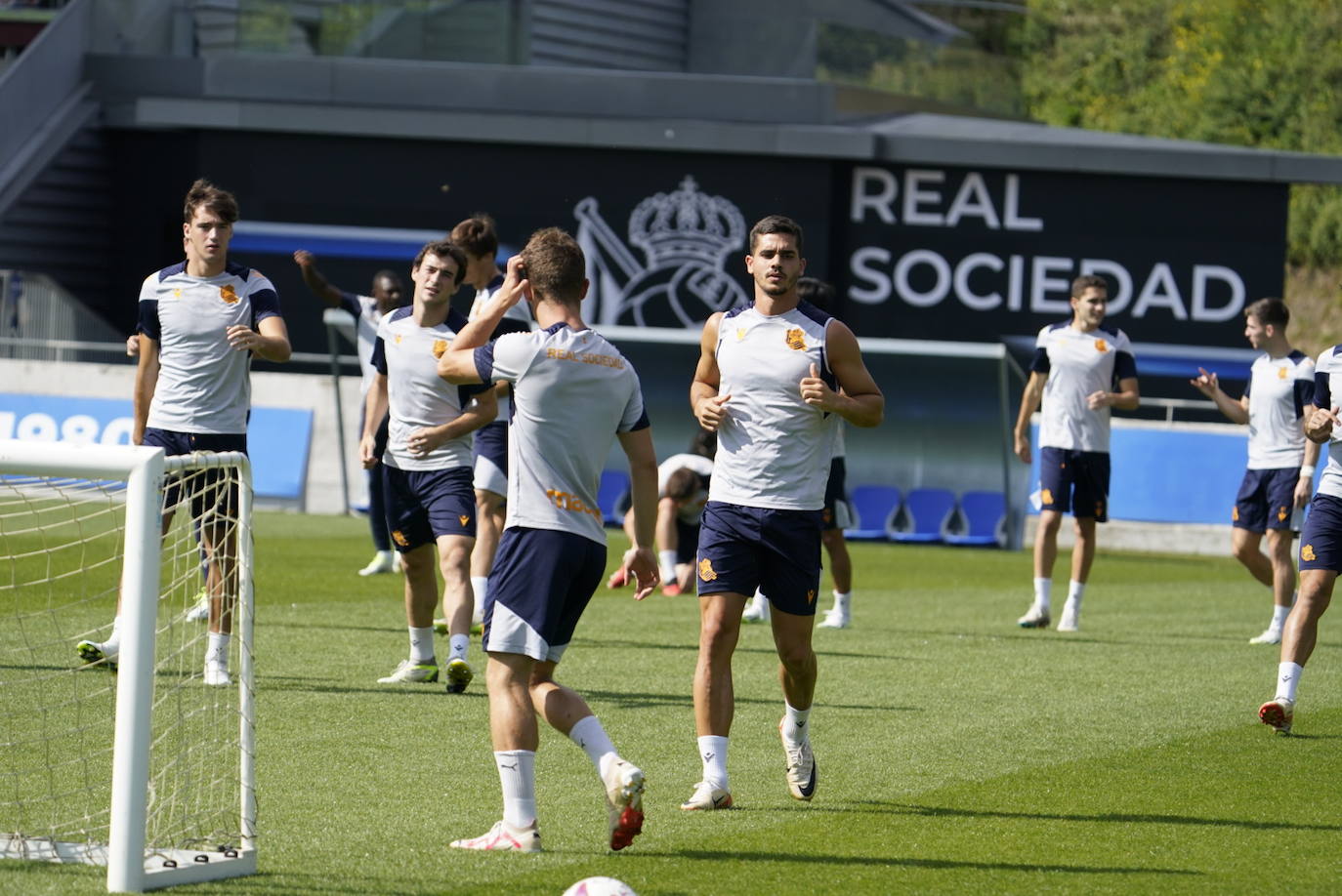 Entrenamiento de la Real Sociedad