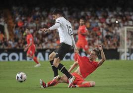El 1x1 de los jugadores de la Real Sociedad ante el Valencia