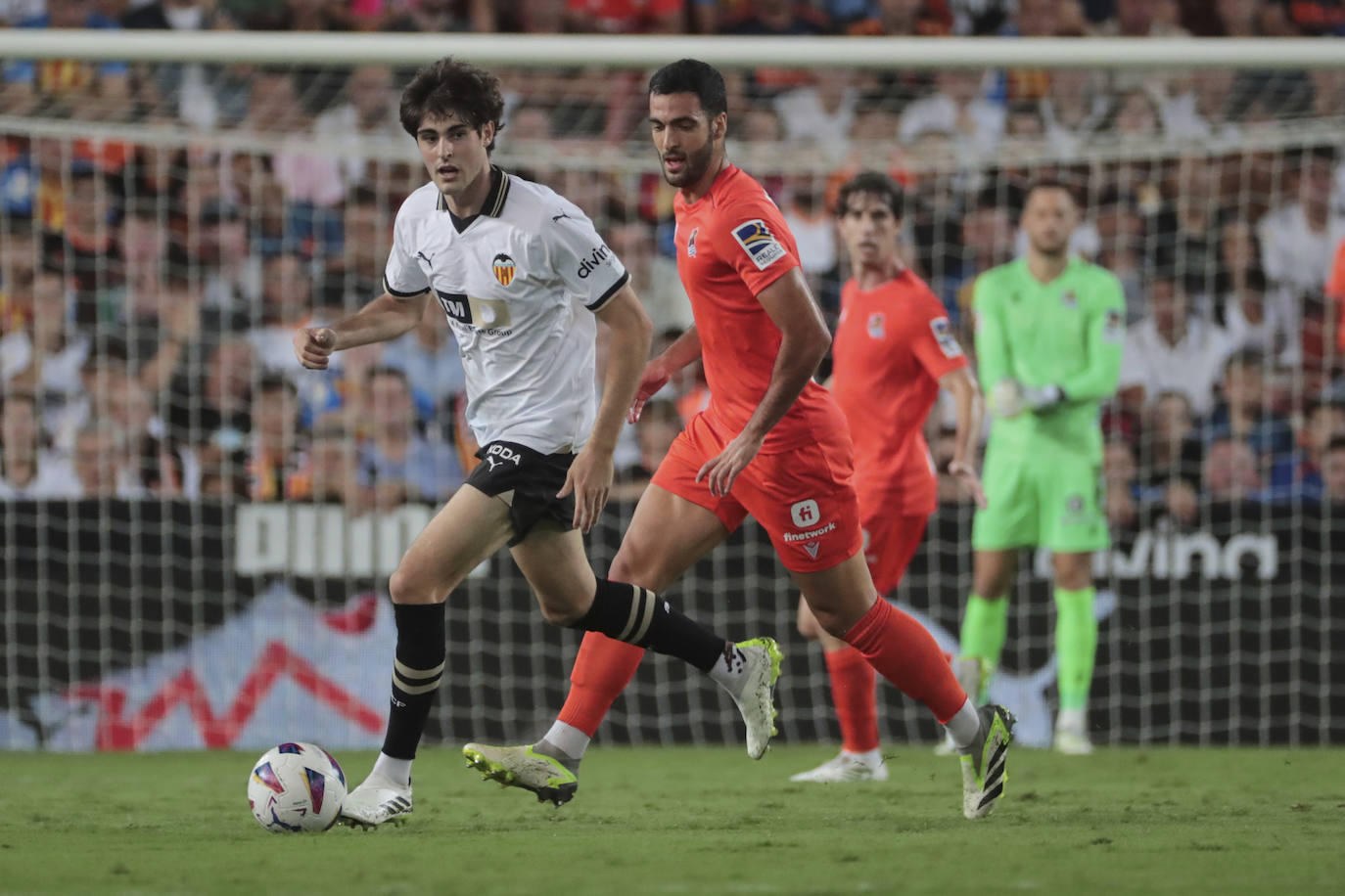 El Valencia - Real Sociedad, en imágenes