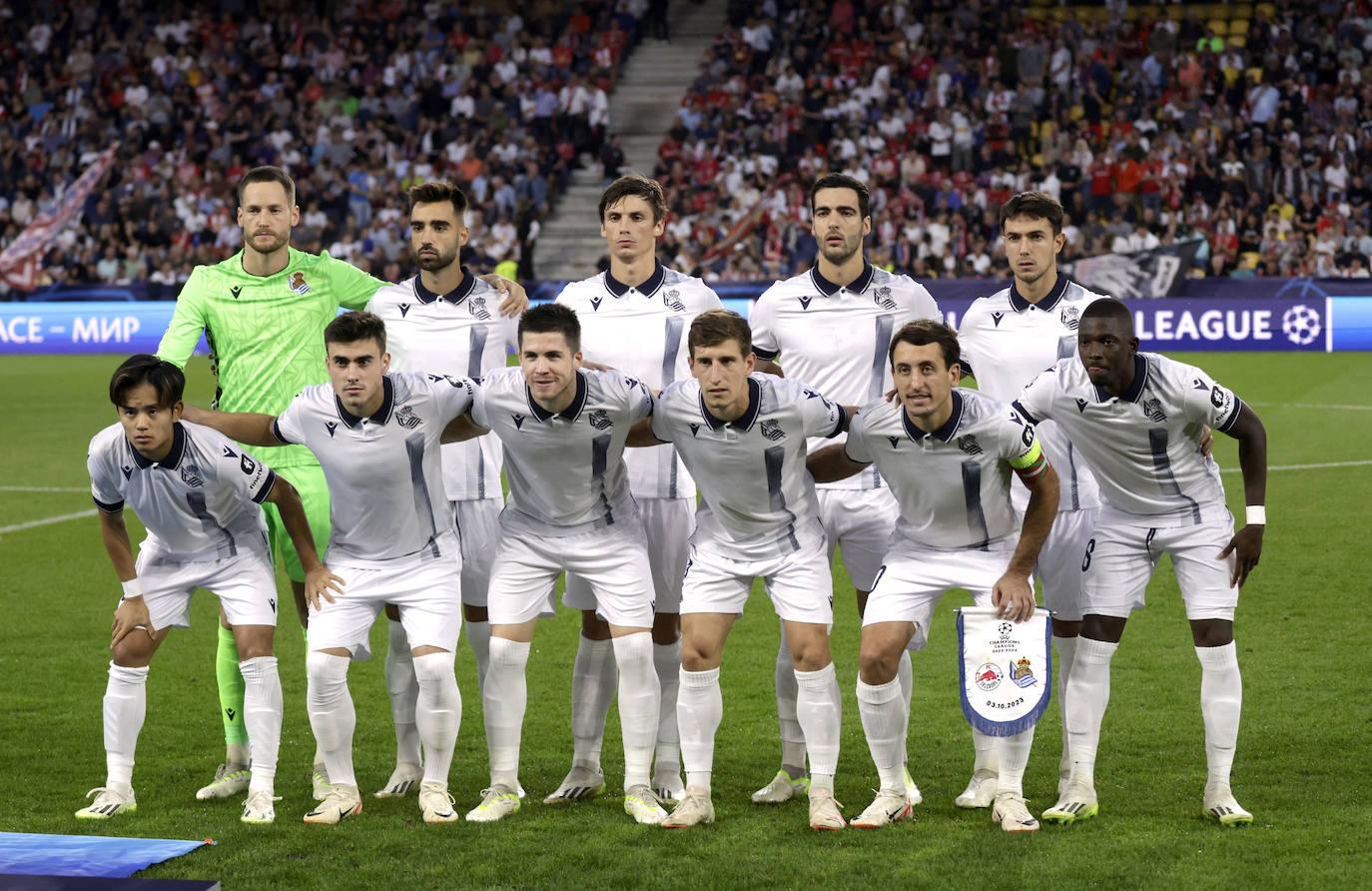 El Salzburgo-Real Sociedad, en imágenes