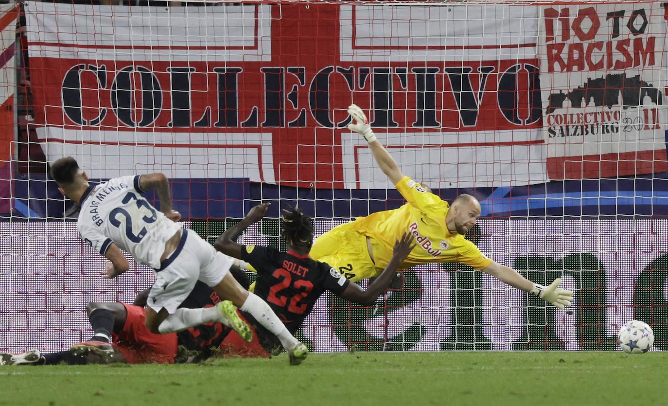 El Salzburgo-Real Sociedad, en imágenes