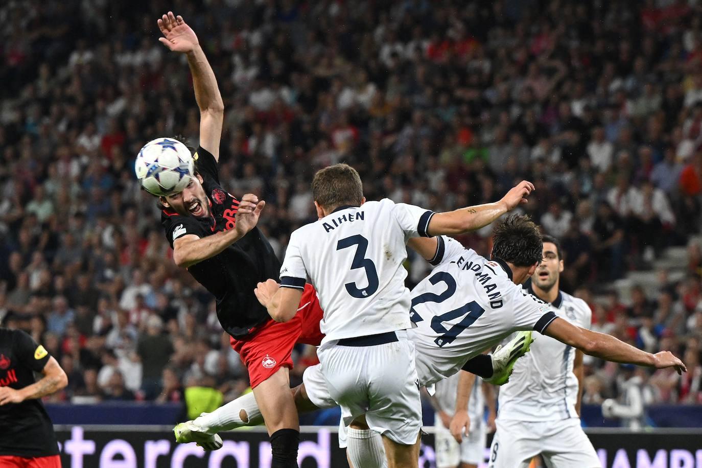 El Salzburgo-Real Sociedad, en imágenes