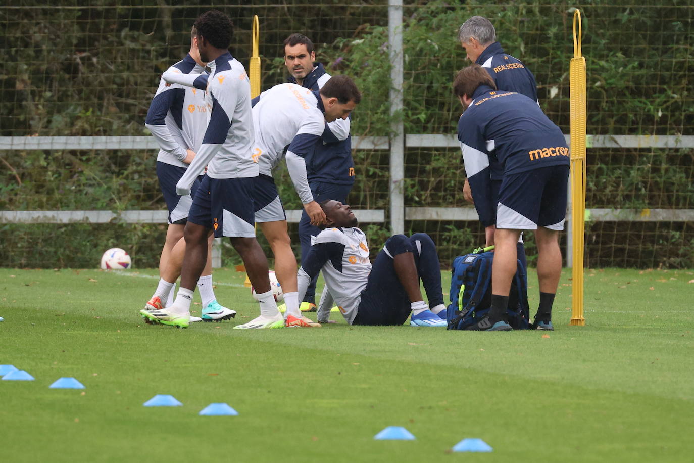 La Real prepara el partido contra el Mallorca
