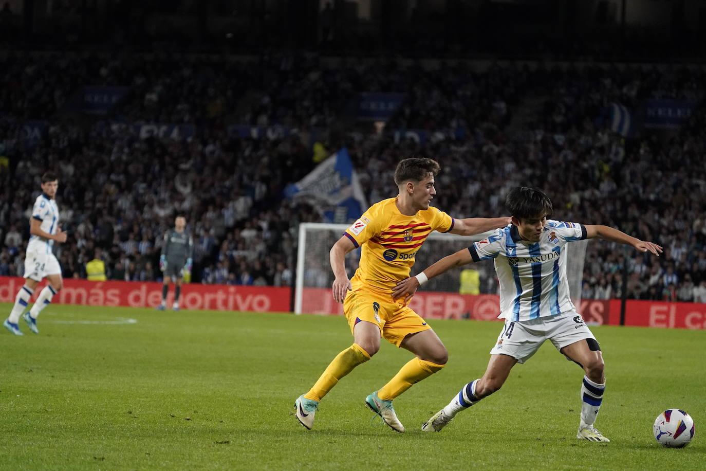 Las mejores imágenes del Real Sociedad - Barcelona
