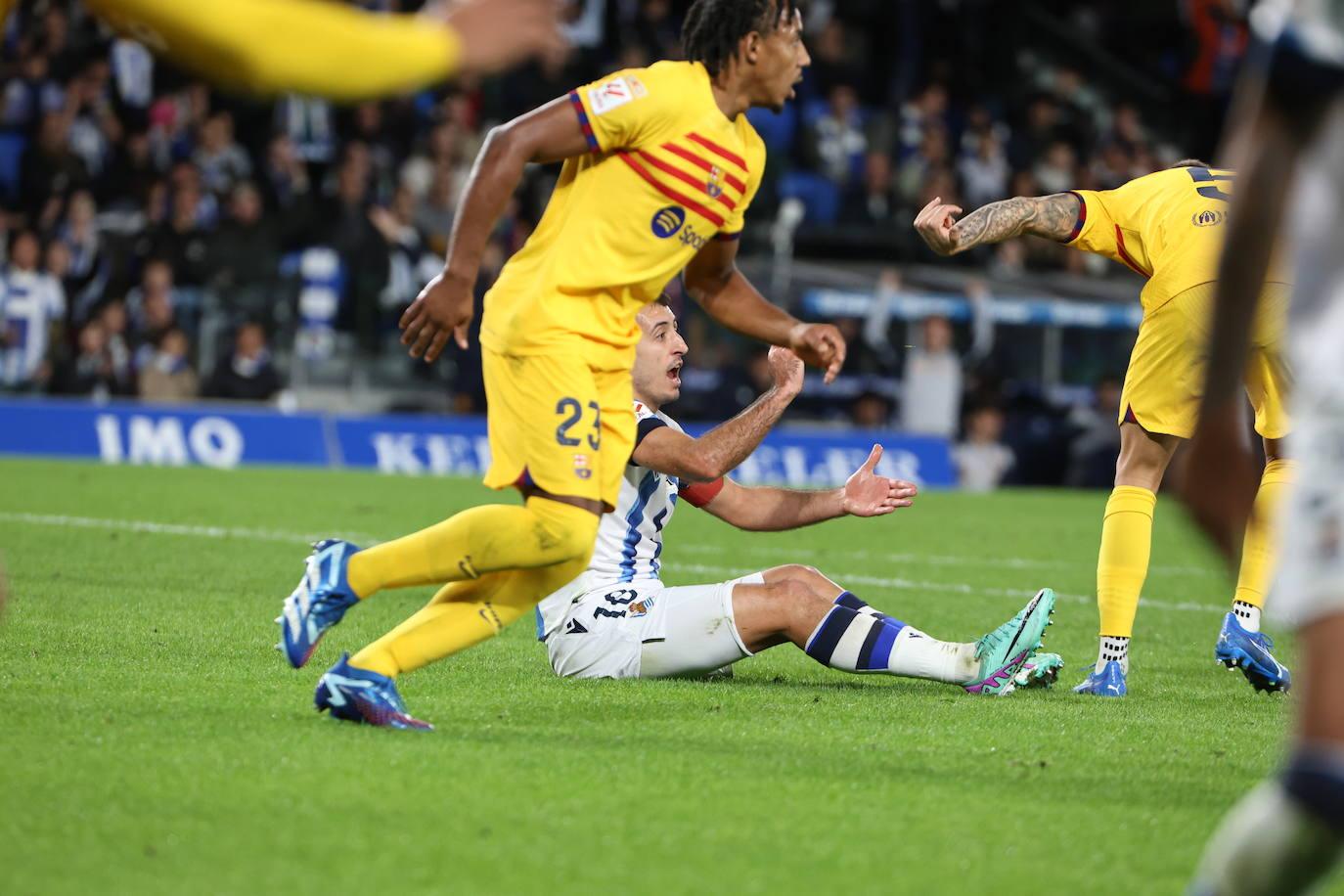 Las mejores imágenes del Real Sociedad - Barcelona