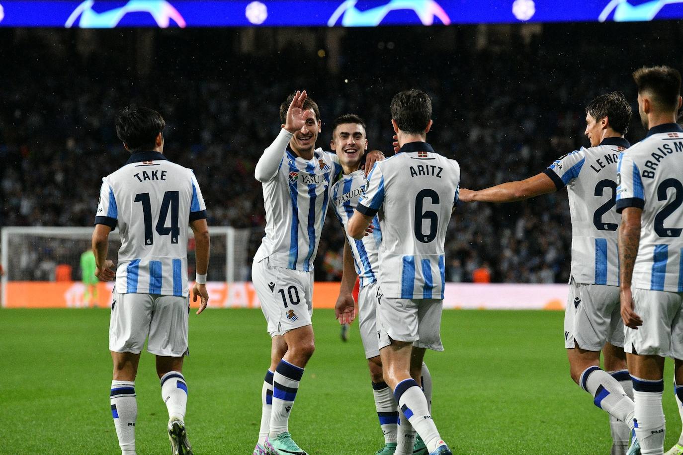 La mejores imágenes del Real Sociedad - Benfica