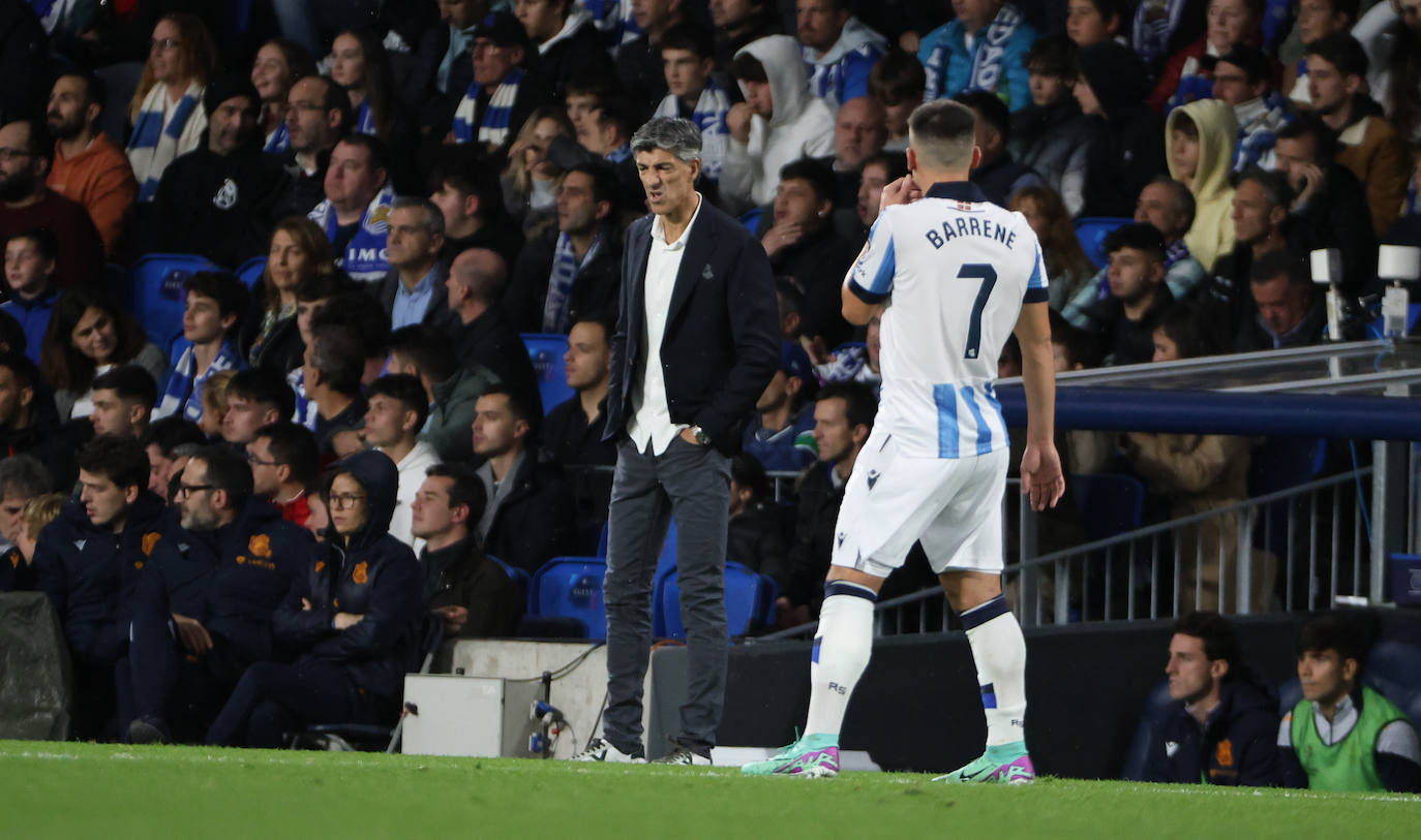 La mejores imágenes del Real Sociedad - Benfica