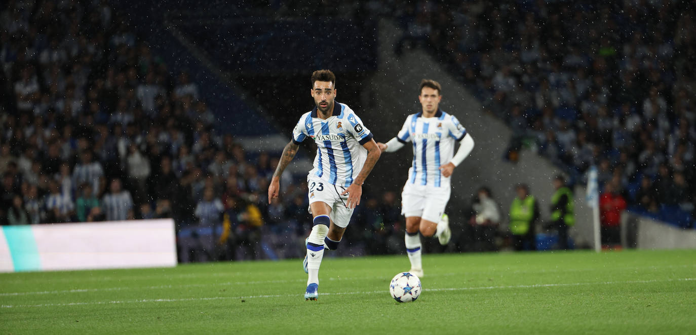 La mejores imágenes del Real Sociedad - Benfica