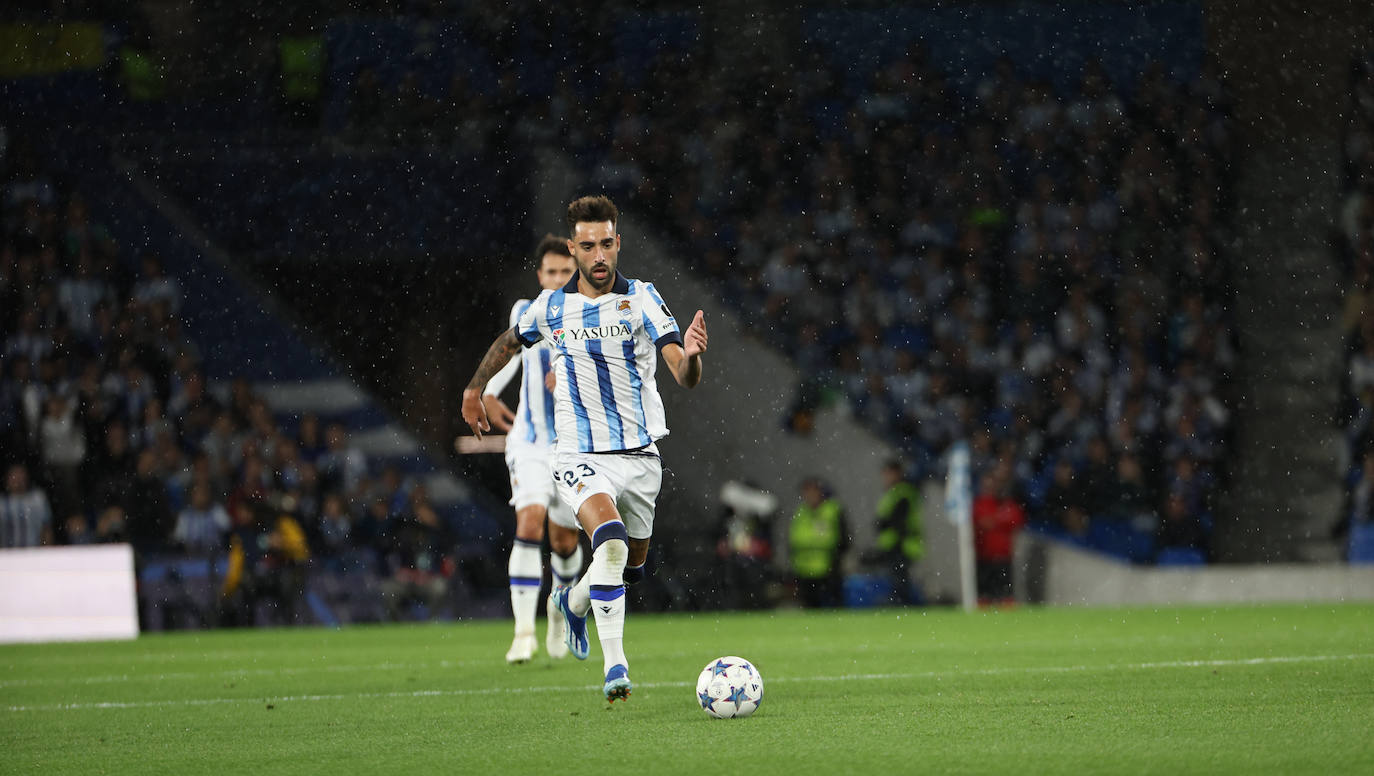 La mejores imágenes del Real Sociedad - Benfica