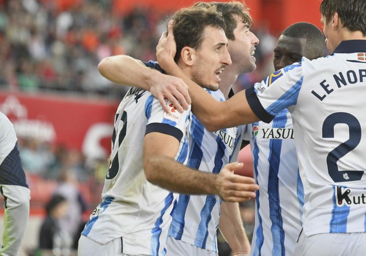 Los vídeos de los goles y el resumen del Almería - Real Sociedad