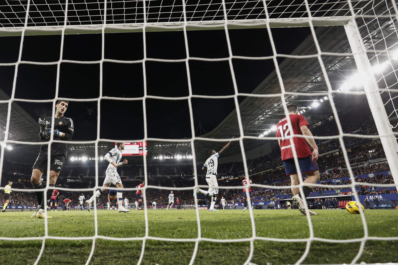 Las mejores imágenes del Osasuna - Real