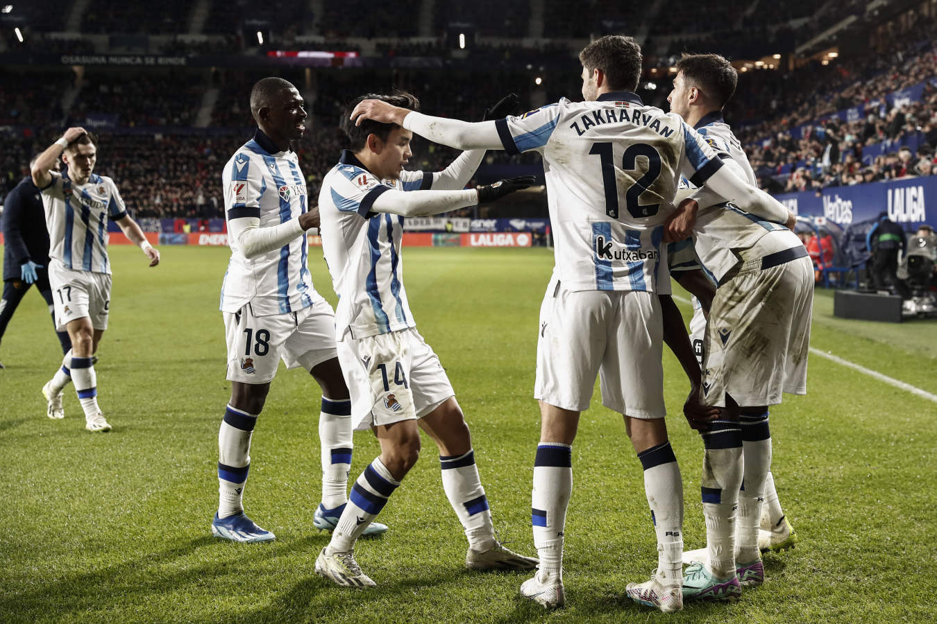 Las mejores imágenes del Osasuna - Real