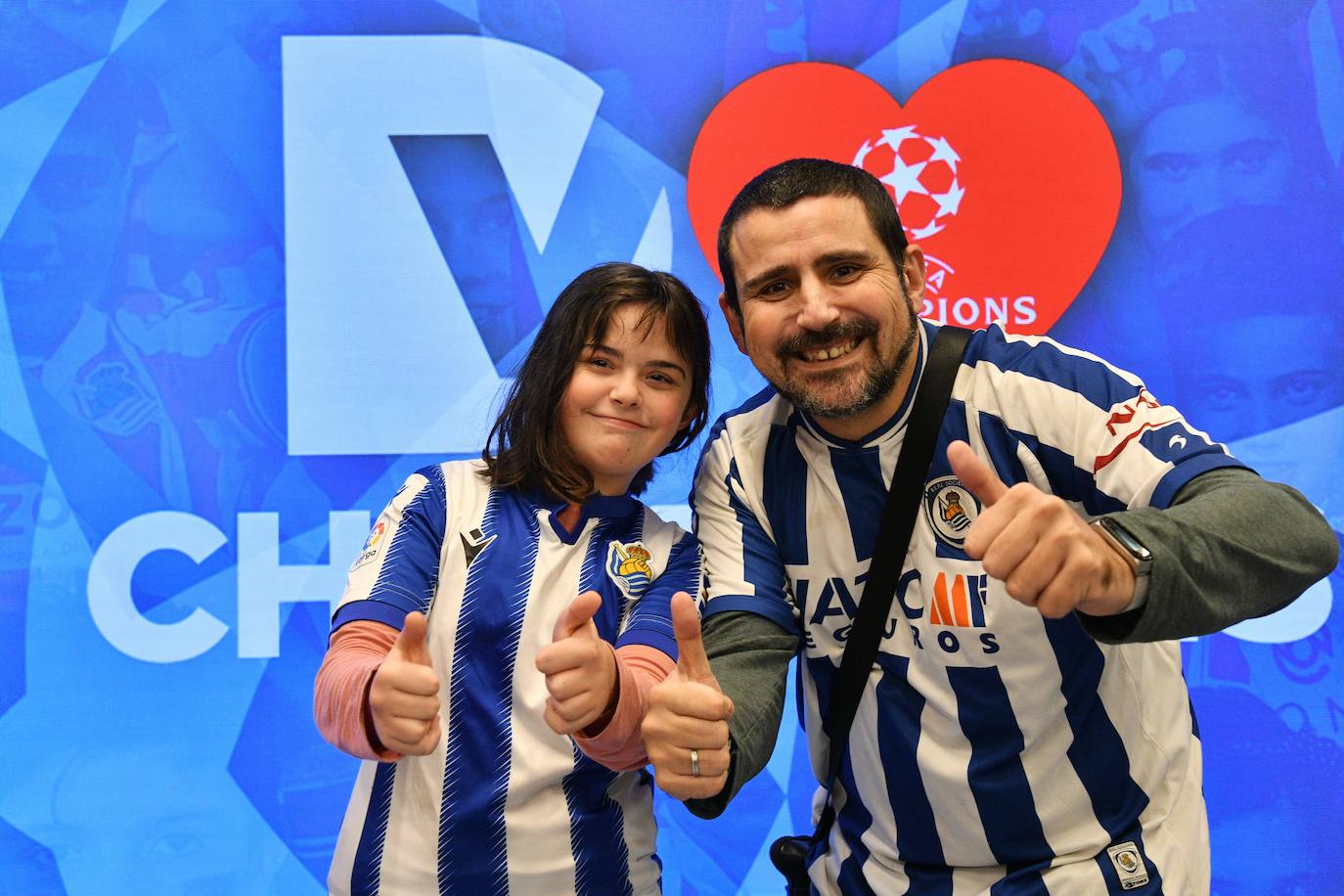 Manu Calvo y Nerea Calvo.