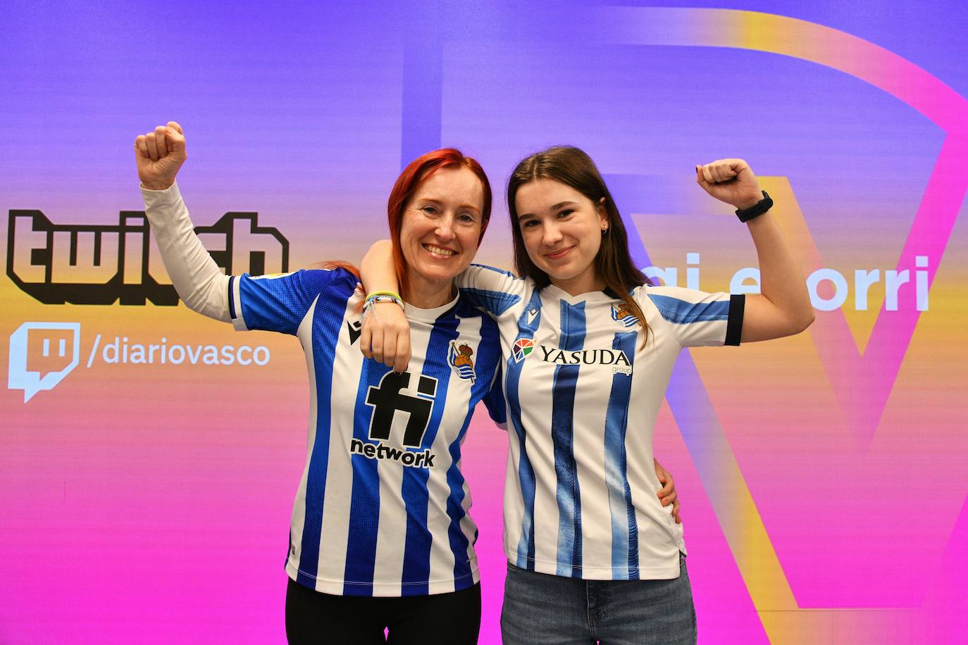 Arantxa Ruiz y Zuriñe Barrante.