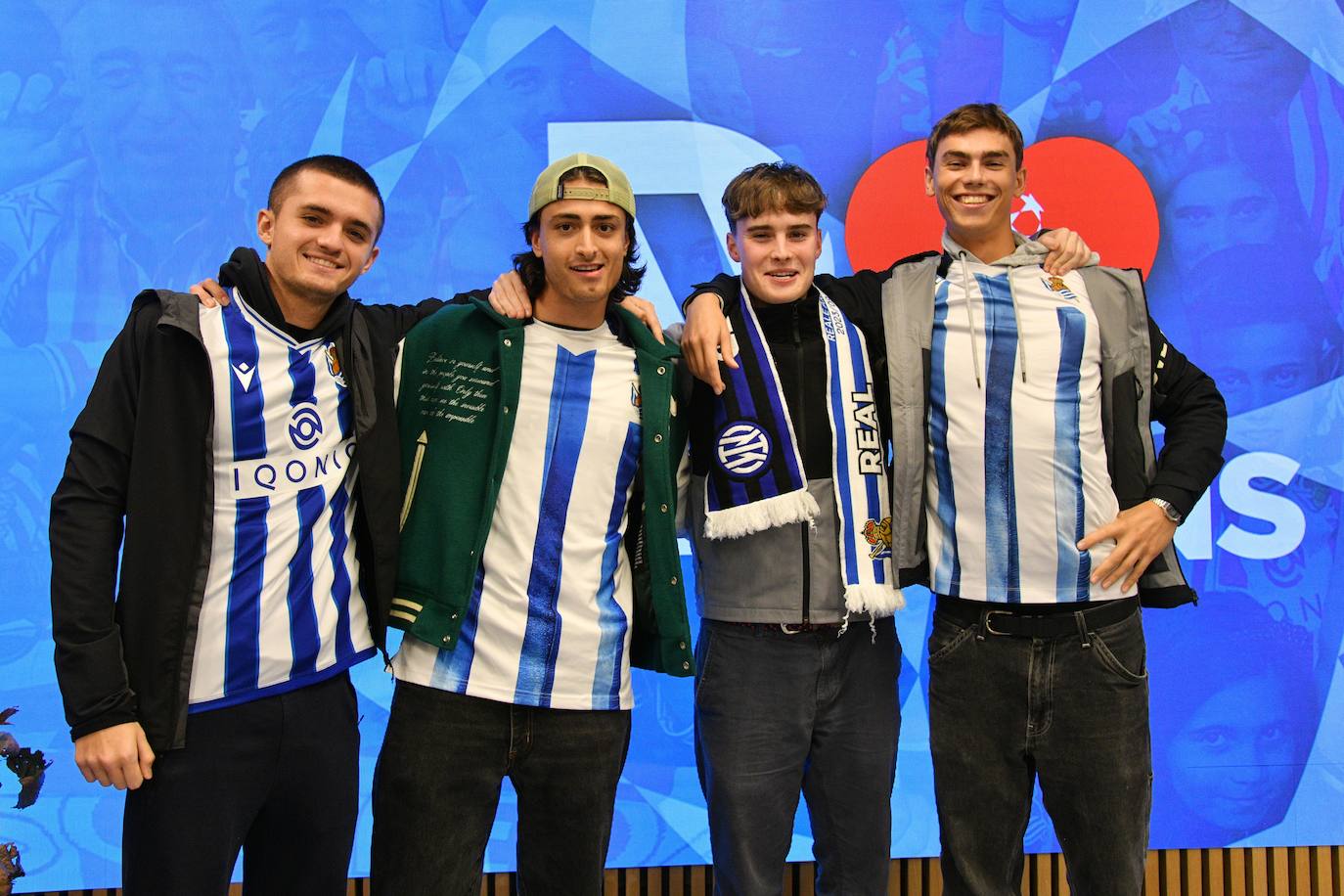 Selim Kerboul, Alberto Chiesa, Freddie Bott y Jean-Phil Neumann.