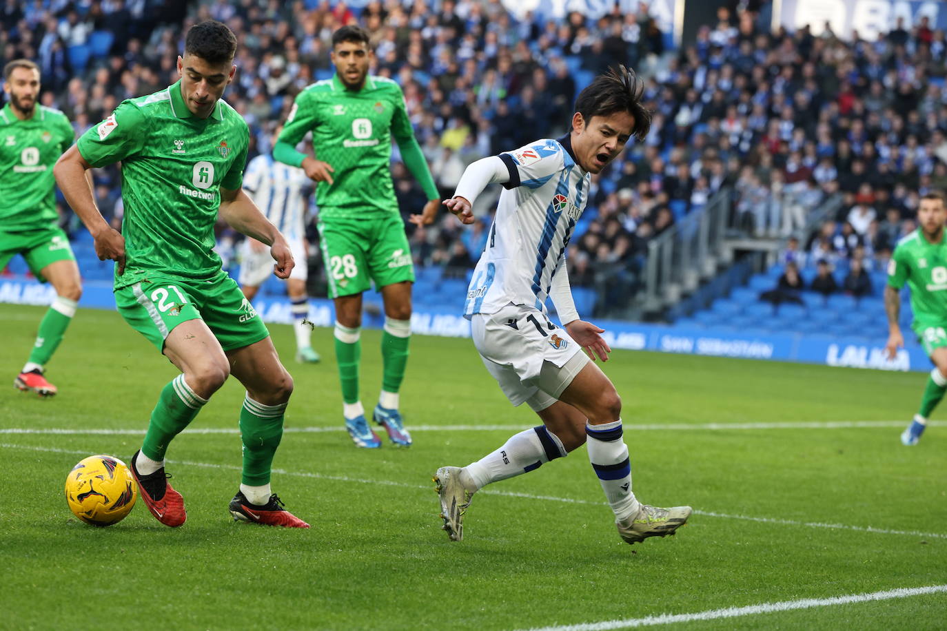 Las mejores imágenes del Real Sociedad - Betis