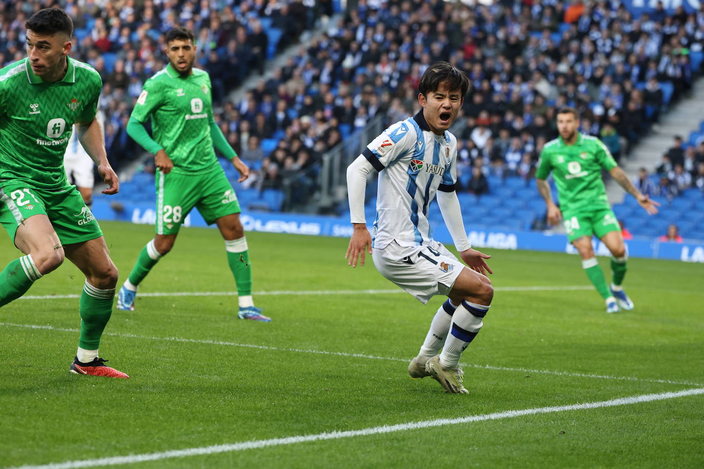 Las mejores imágenes del Real Sociedad - Betis