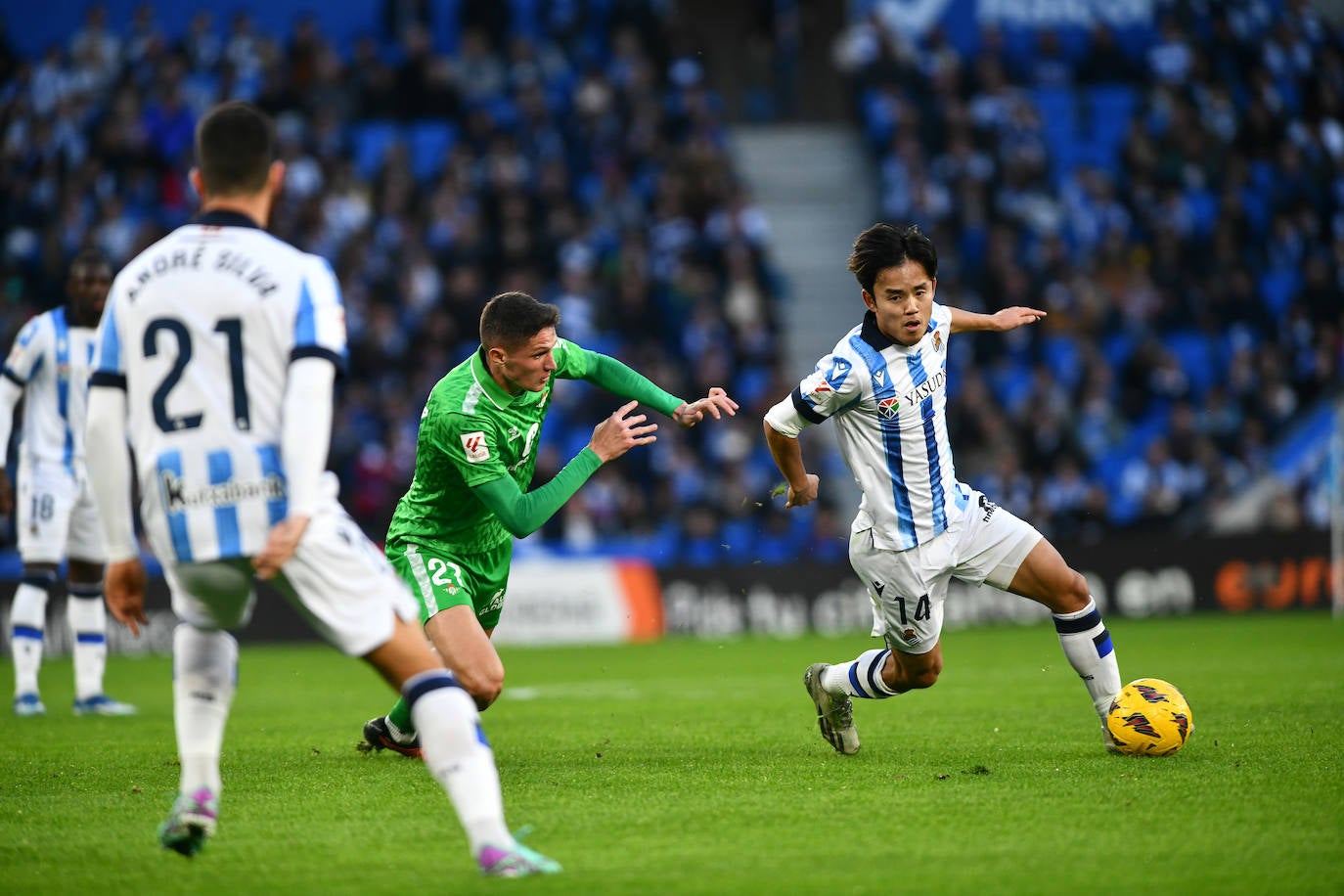 Las mejores imágenes del Real Sociedad - Betis