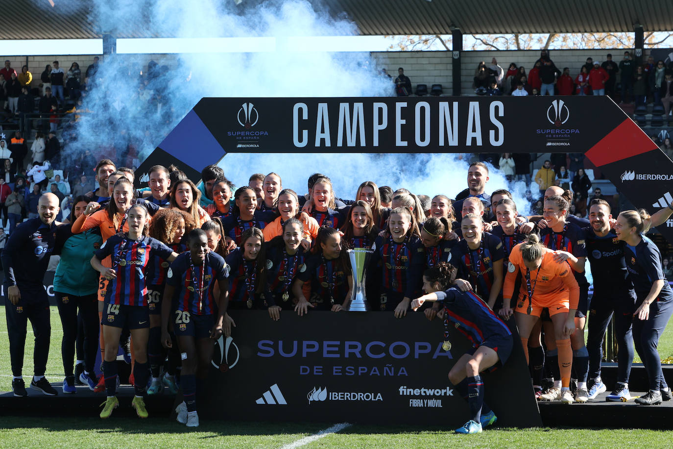 Fotos: La Real, subcampeona de la Supercopa