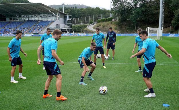Real Sociedad: Cinco entrenamientos para preparar el partido ane el Espanyol