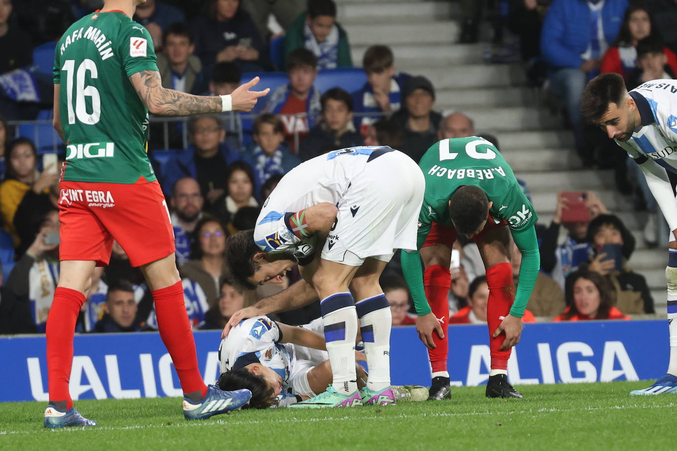 Las mejores imágenes del Real-Alavés