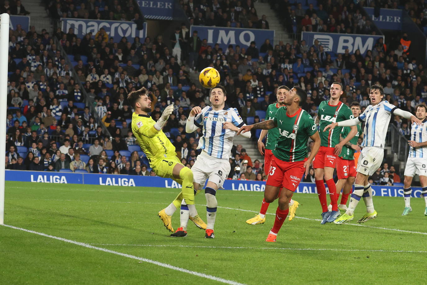 Las mejores imágenes del Real-Alavés