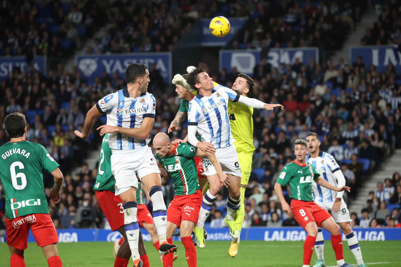 Las mejores imágenes del Real-Alavés