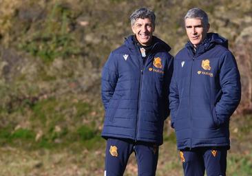 Las 10 frases de Imanol Alguacil en la previa del derbi: las tanganas, Marrero, Sadiq y los fichajes