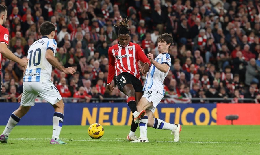 El derbi de San Mamés, en imágenes