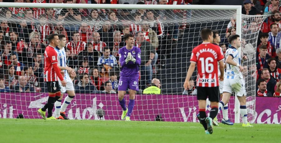El derbi de San Mamés, en imágenes