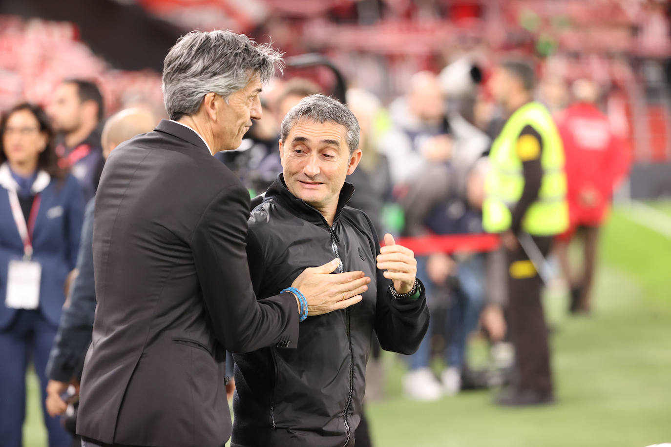 El derbi de San Mamés, en imágenes