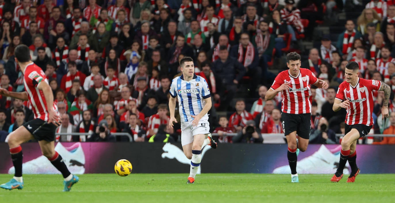 El derbi de San Mamés, en imágenes