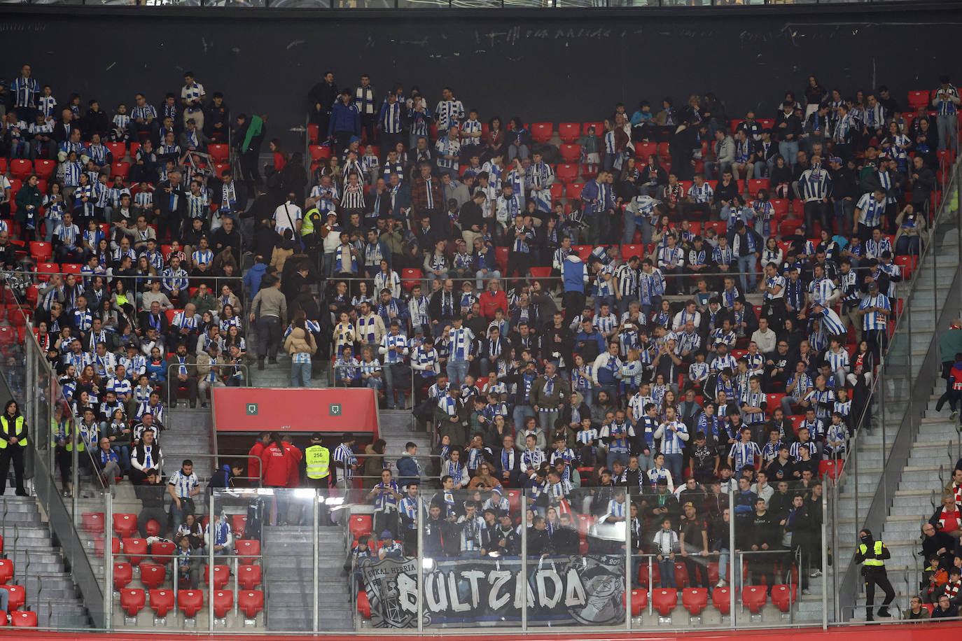 El derbi de San Mamés, en imágenes