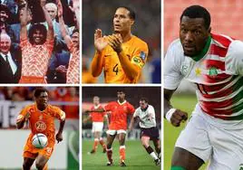 Ruud Gullit, Virgil van Dijk, Clarence Seedorf o Frank Rijkaard podrían haber jugado con Surinam, selección en la que juega Sheraldo Becker.